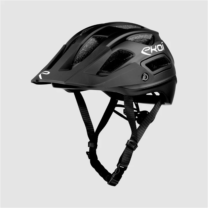EKOI ROC FOREST Matt black MTB helmet