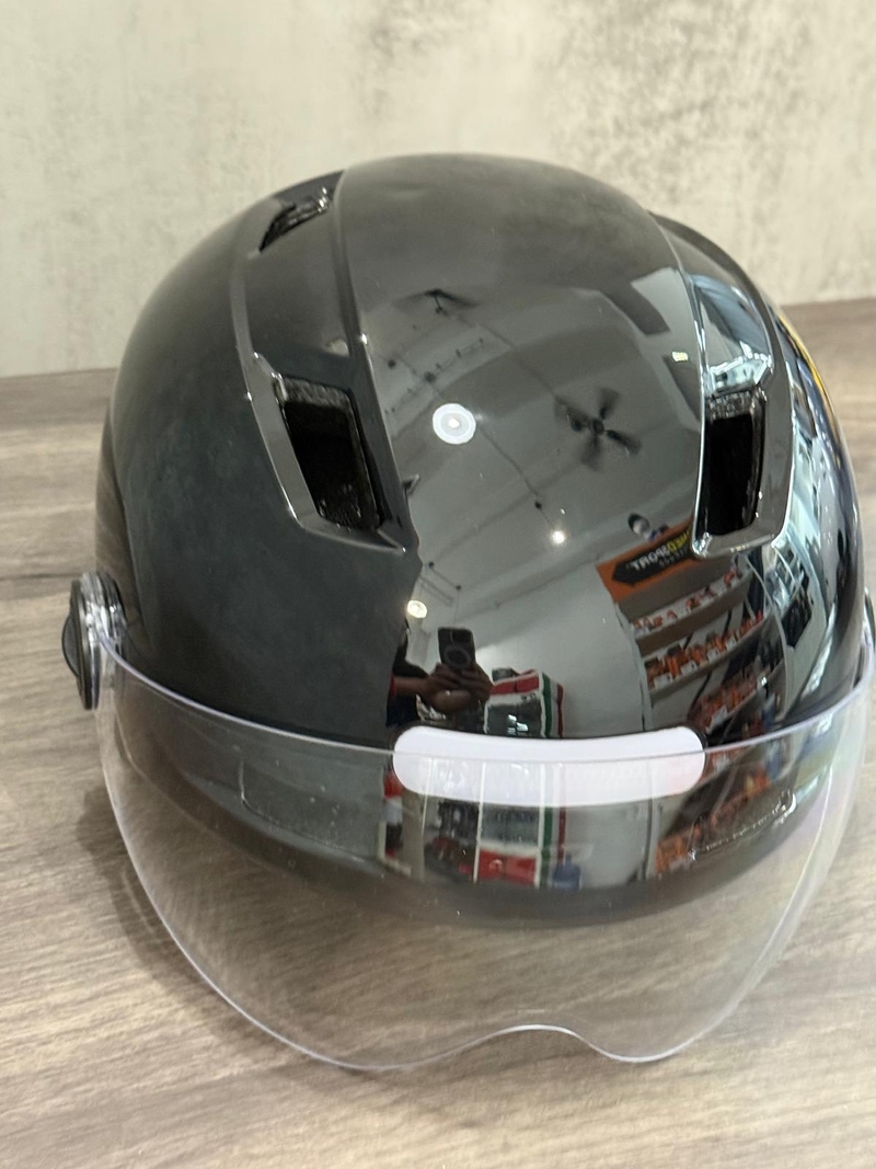 Urban helmet EKOI Perf CITY STYLE Black Screen