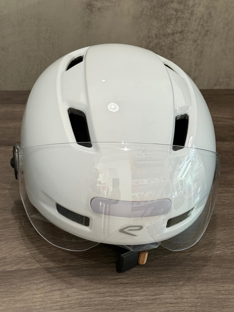 Urban helmet EKOI Perf CITY STYLE White Screen