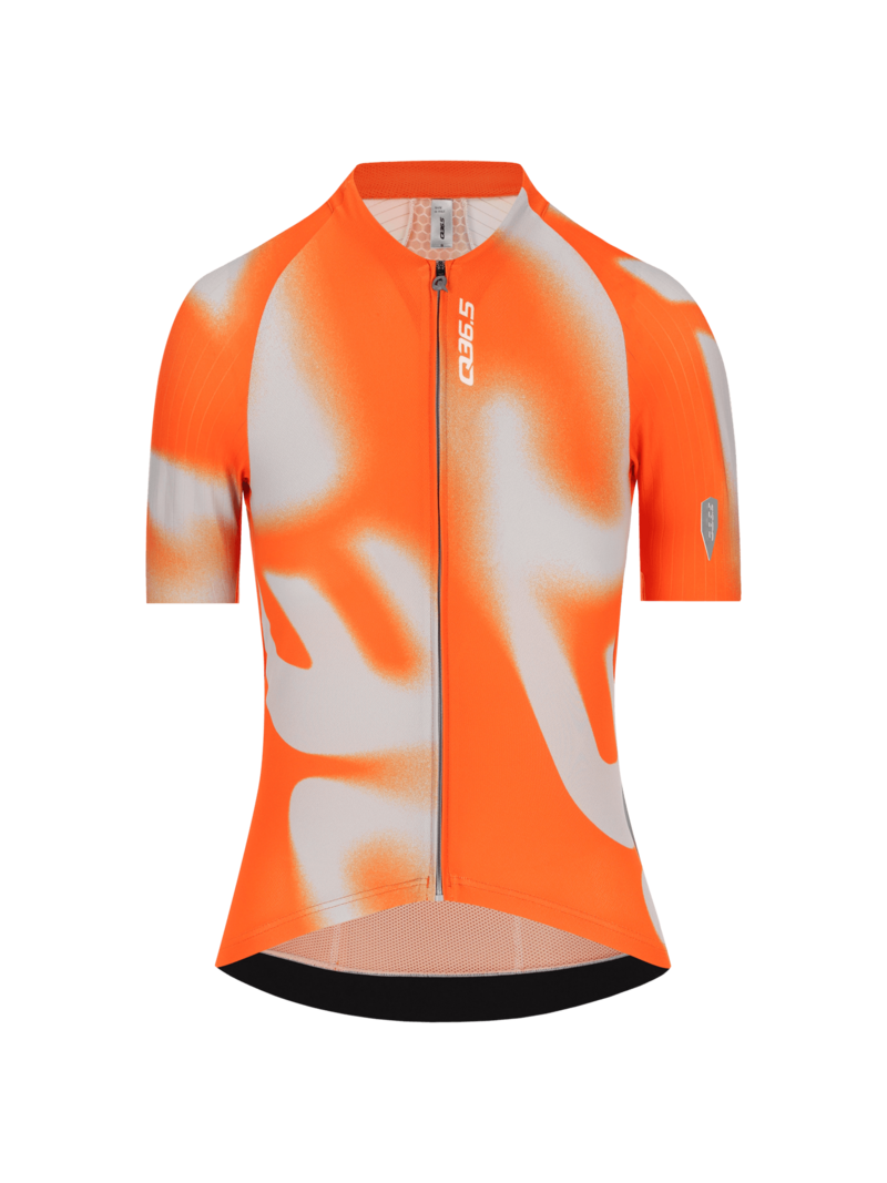 Gregarius Pro Big Logo Jersey Women Poppy Orange