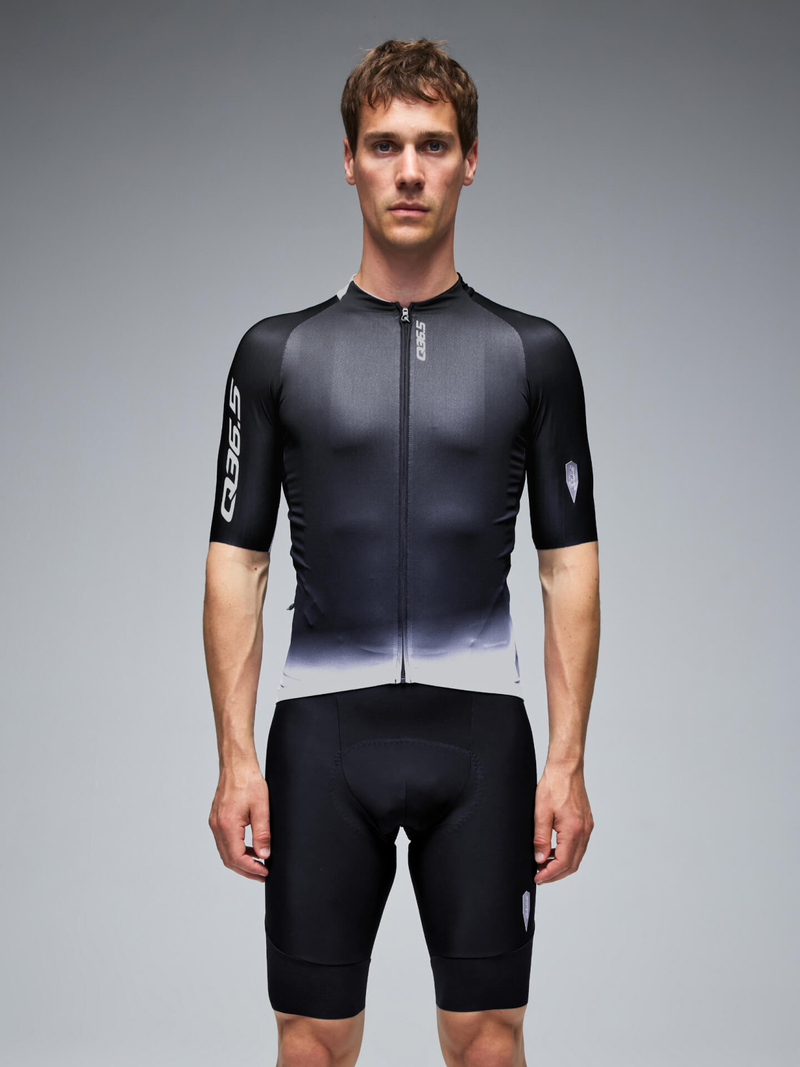 Gregarius Pro Collar Fade Signature Jersey Black