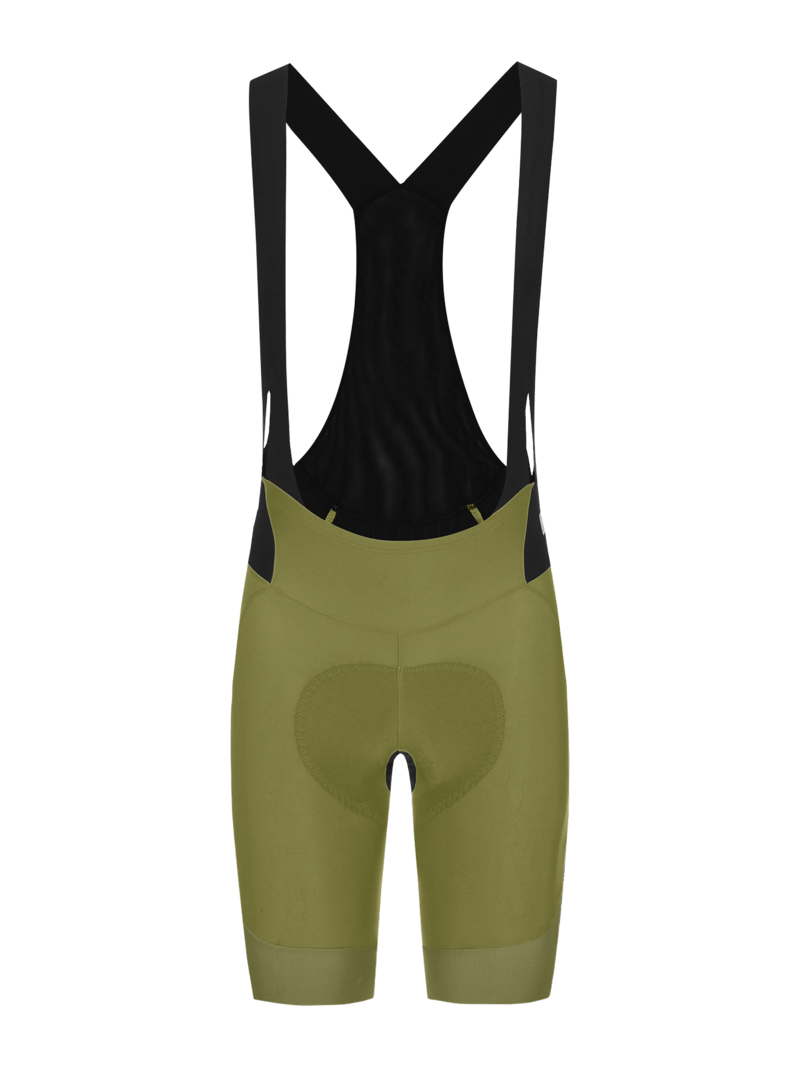 Gregarius Pro Bib Shorts Women Drab Green