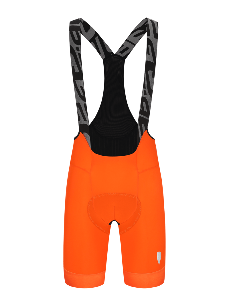 Gregarius Pro Bib Shorts Poppy Orange