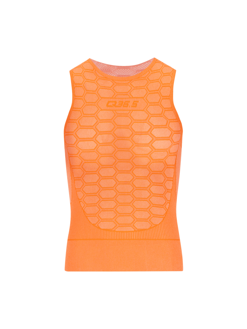 Base Layer 1 Sleeveless Poppy Orange