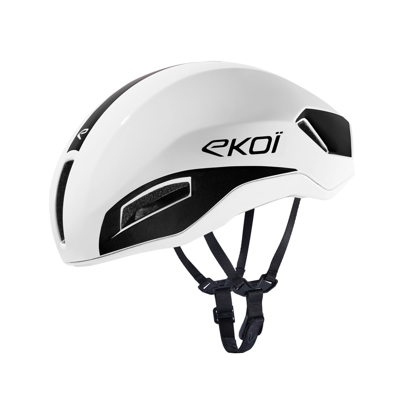 Helmet EKOI R AERO White Black