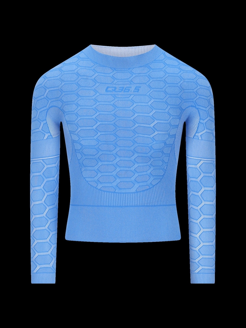 Base Layer 3 long sleeve Supersonic Blue